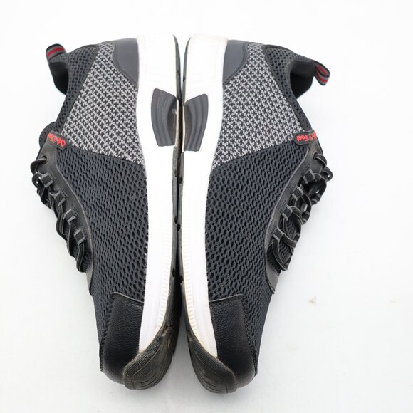 OrthoFeet Edgewater 617 Orthopedic Walking Men's Size 14 EEEE Black Sneakers - Picture 8 of 9